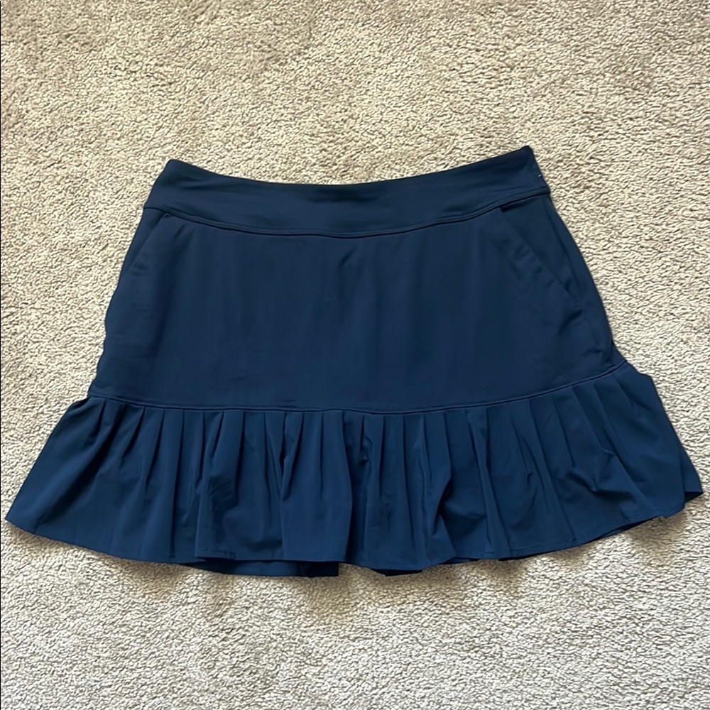 Under Armour Blue Ruffled Athletic Skort